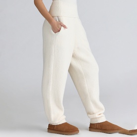 Geena Boucle Knit Tapered Trousers