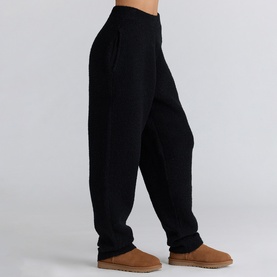 Geena Boucle Knit Tapered Trousers
