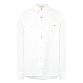 Patch Pocket Oversized Casual Shirt