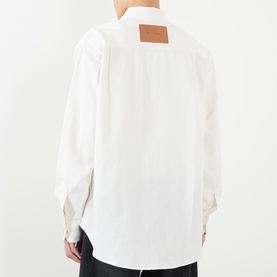 Patch Pocket Oversized Casual Shirt