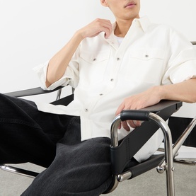 Patch Pocket Oversized Casual Shirt