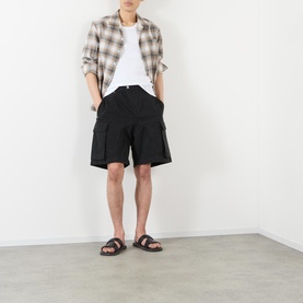 Twisted Patch Cargo Shorts