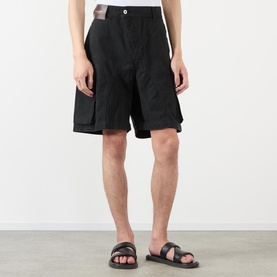 Twisted Patch Cargo Shorts