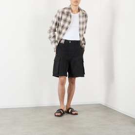 Twisted Patch Cargo Shorts