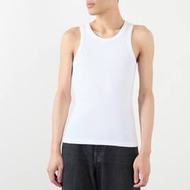 Ribbed Slim Fit Vest