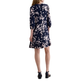 Liana Floral Flared Mini Dress