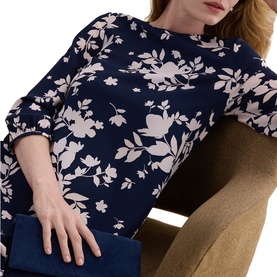 Liana Floral Flared Mini Dress