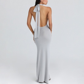 Nova Halter Backless Dress