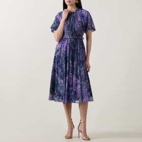 Marisol Belted Floral Dress