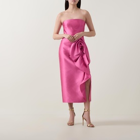 Marla Sculpted Floral Dress