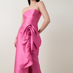 Marla Sculpted Floral Dress