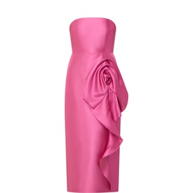 Marla Sculpted Floral Dress