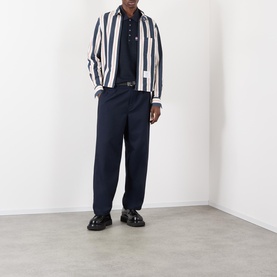 Signature Stripe Patch Pocket Polo Shirt