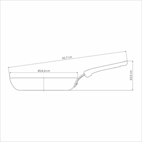 Induction Non-Stick Frying Pan 24cm
