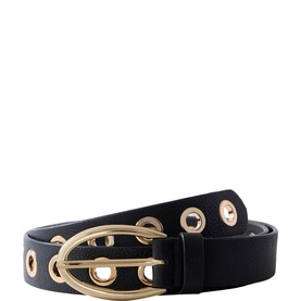 Eyelet Leather Belt