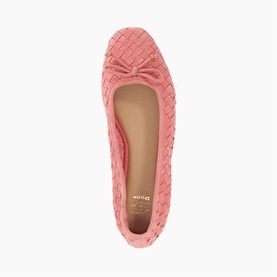 Heat Woven Bow Ballet Pumps