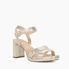 Manifesting Block Heel Sandals