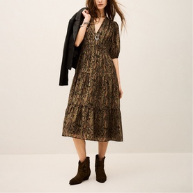 Tanyssa Paisley Tiered Dress