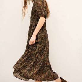 Tanyssa Paisley Tiered Dress