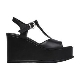 Allegra T-Strap Wedge Sandals