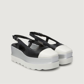 Beth Slingback Platform Wedges