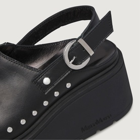 Daisy Slingback Platform Wedges