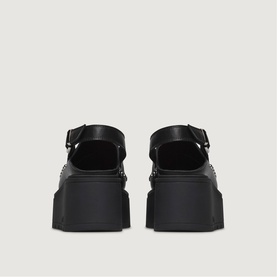 Daisy Slingback Platform Wedges