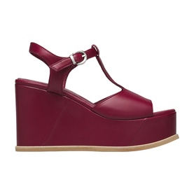 Allegra T-Strap Wedge Sandals