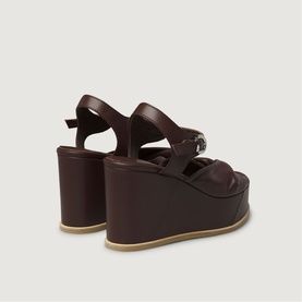 Luna Leather Platform Wedges