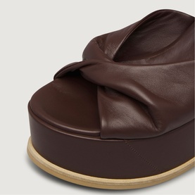 Luna Leather Platform Wedges