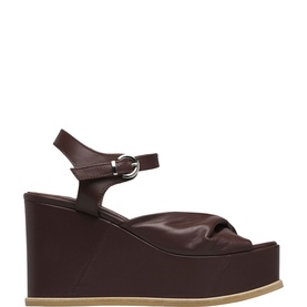 Luna Leather Platform Wedges