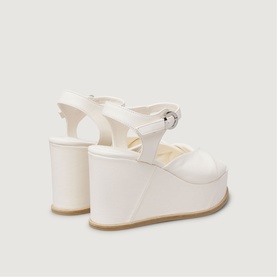 Luna Leather Platform Wedges