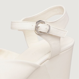 Luna Leather Platform Wedges