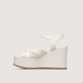 Luna Leather Platform Wedges