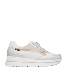 Gilda Front Zip Wedge Trainers