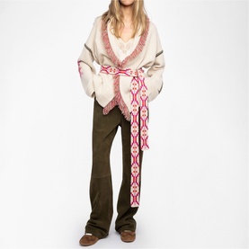 Alpa Belted Cardigan