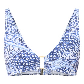 Printed Under Wired Bikini Top