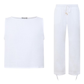Two-Piece Top & Bottom Cover-Up Set