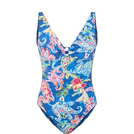 Floral Paisley One-Piece Swimsuit