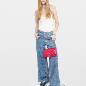 Rock Vintage Patent Clutch