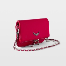 Rock Mini Vintage Patent Clutch
