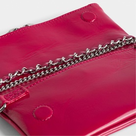 Rock Mini Vintage Patent Clutch