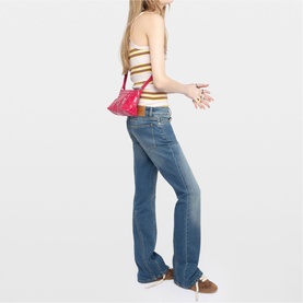Sunny Mood Vintage Patent Shoulder Bag