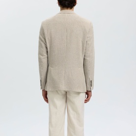 Arthur Houndstooth Single-Breasted Blazer