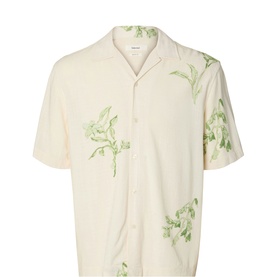 Terry Floral Casual Shirt