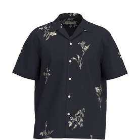 Terry Floral Casual Shirt