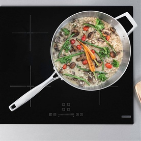 Grano TecnoHeat 3-Ply Stainless Steel Frying Pan & Lid 30cm