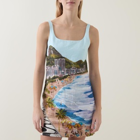 Copacabana Beach Mini Dress