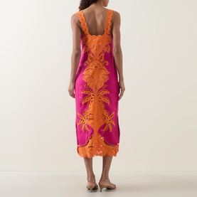 Open-Work Embroidered Dress