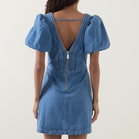 Loop Denim Mini Dress